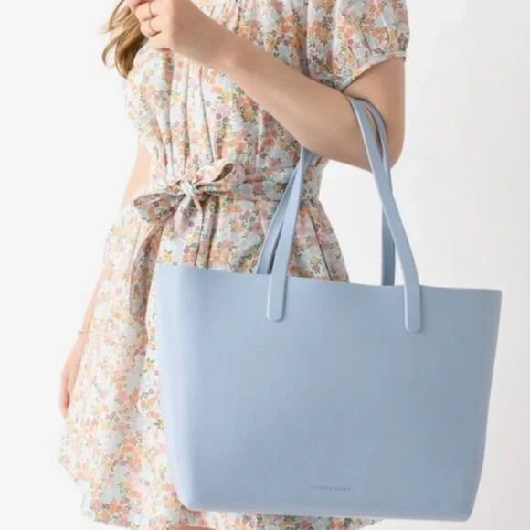 Mansur Gavriel tote blue beach bag - Picture 1 of 3